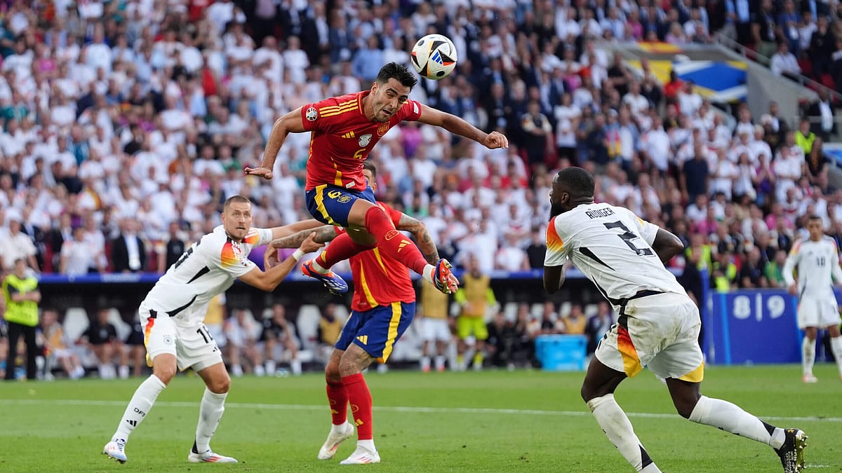 Photo: X | Adam Keys : Mikel Merino playing for Spain in the UEFA European Championships.